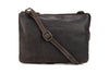 Leather Clutch / Crossbody Bag - Brown