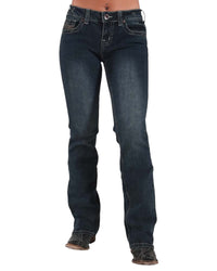 DFMI Dark Classic Fit Bootcut Jeans