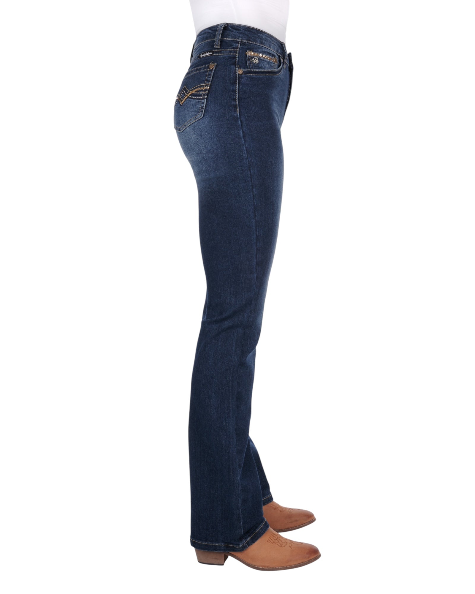 'Brady' High Rise Bootcut Jeans