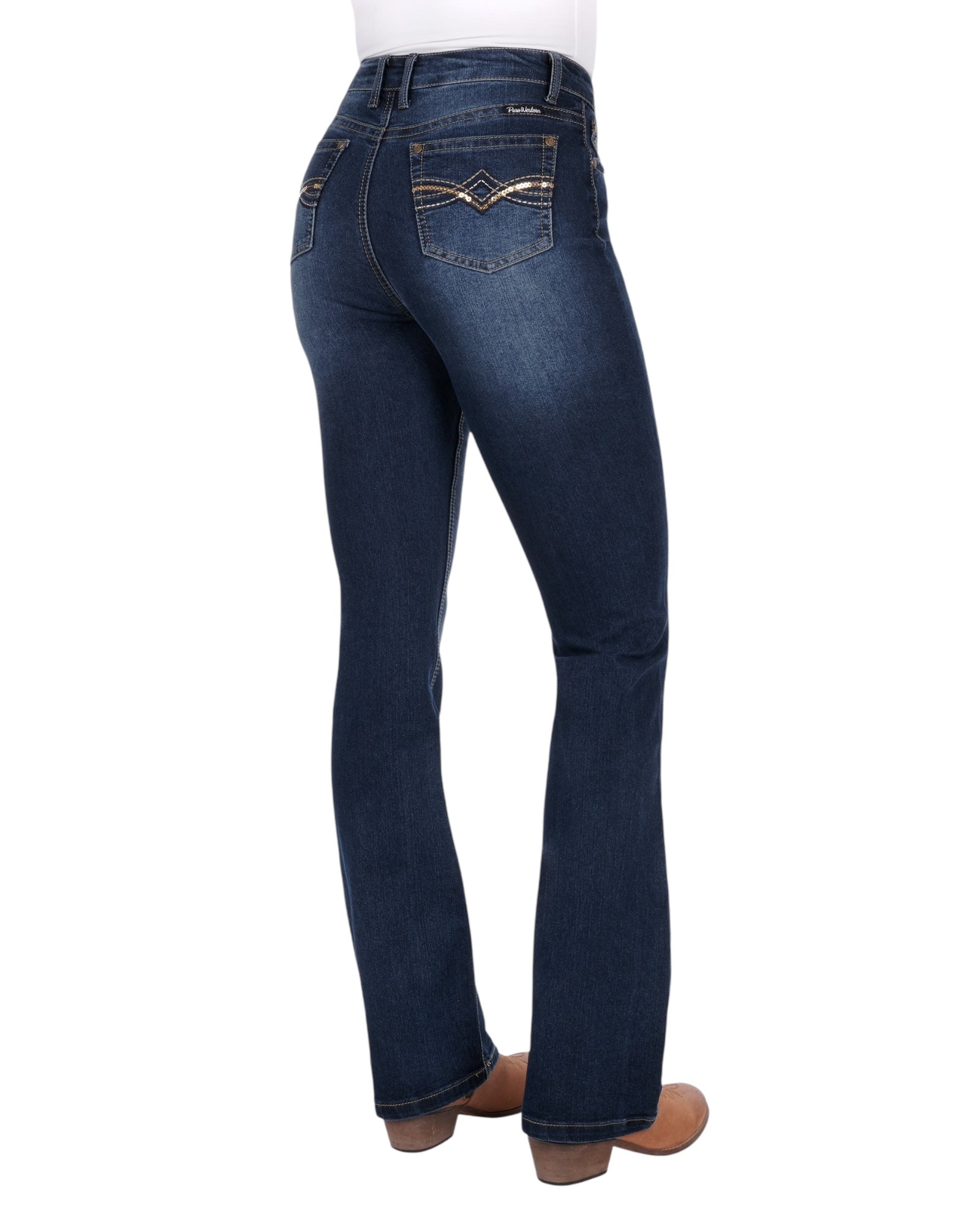 'Brady' High Rise Bootcut Jeans