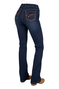 'Sam' High Rise Bootcut Jeans