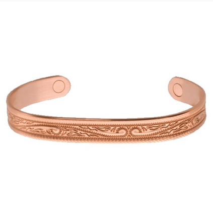 'Western Scroll' Copper Bracelet Band