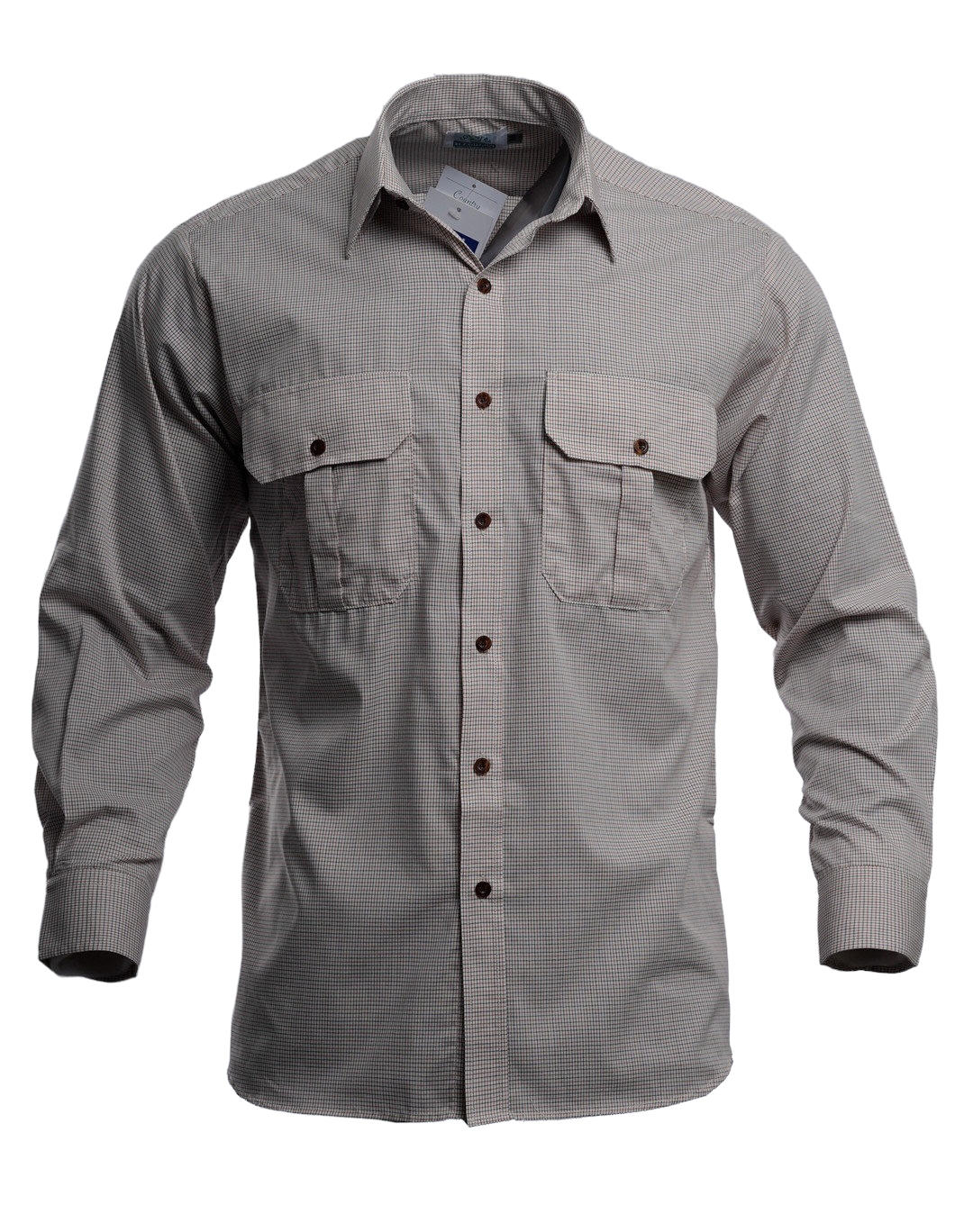 [SALE] Check Countryman Longsleeve Button Up Shirt - Fawn