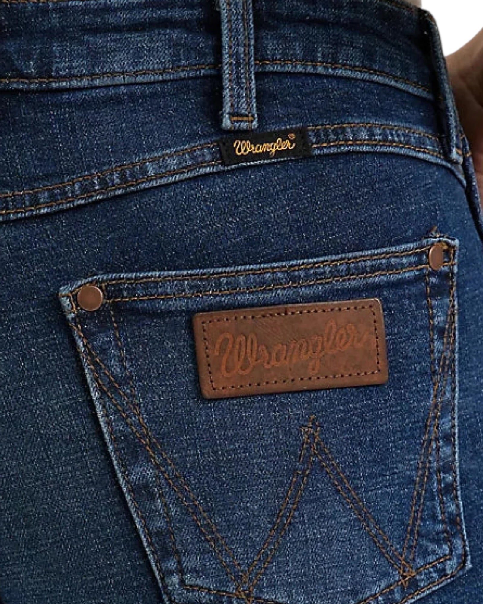 'Bailey' Wrangler Retro High Rise Trouser Jeans - Sara