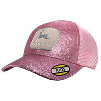 JD Toddler Glitter Mesh Trucker Cap - Pink