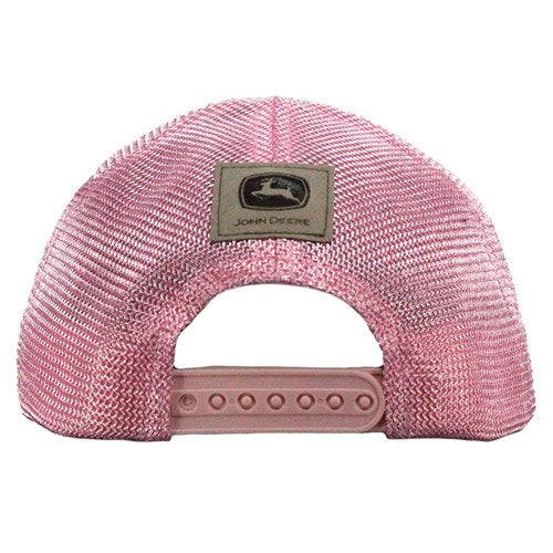 JD Vintage Logo Glitter Mesh Trucker Cap - Kids