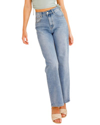 'Kristy' High Waist Straight Leg Jeans