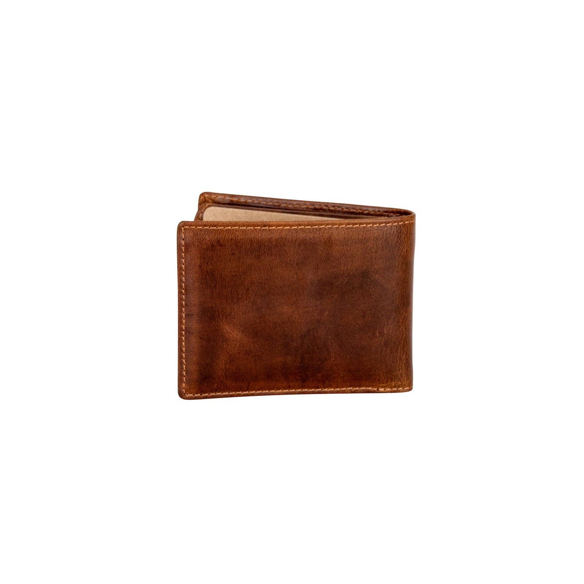 'Samson' RFID Leather Wallet – Camel