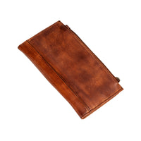 ‘Broome’ Leather Wallet - Cognac