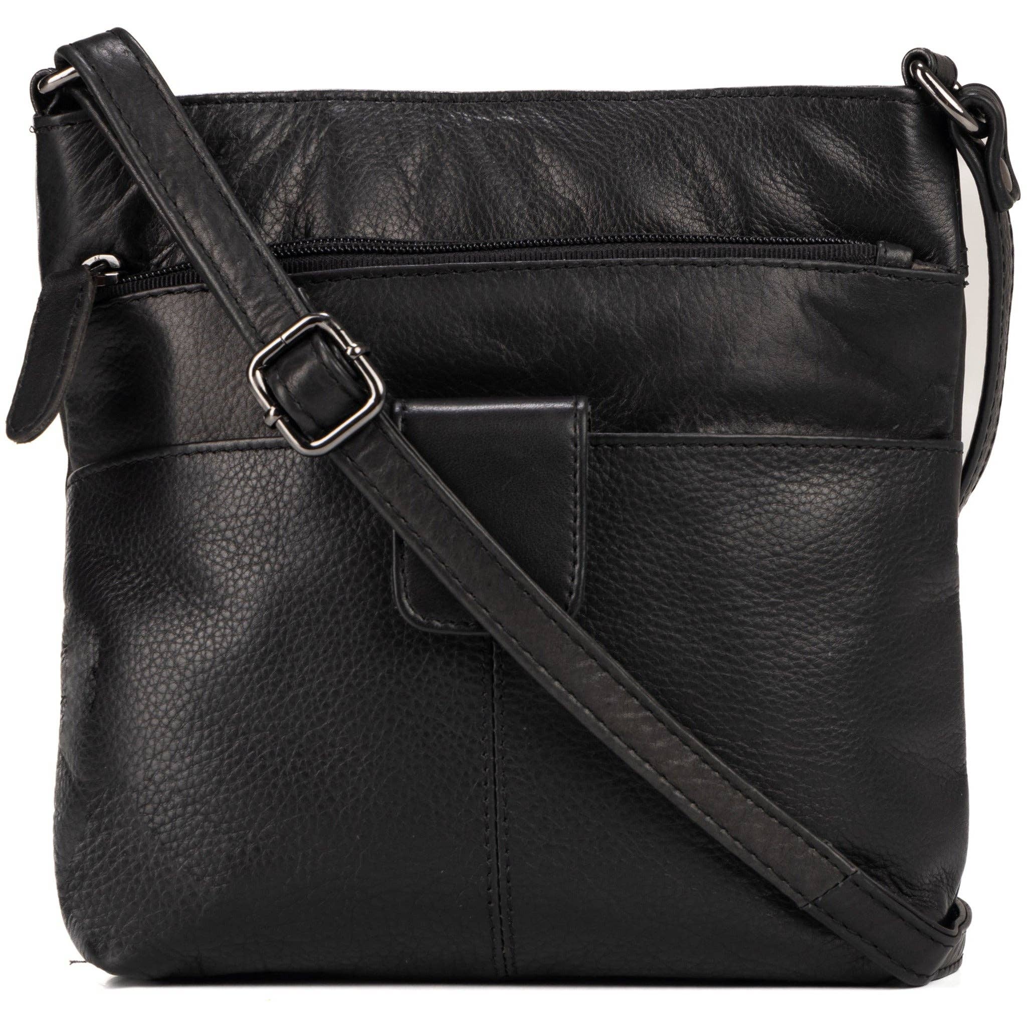 'Linde' Shoulder Bag - Black