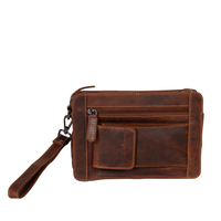Leather Shoulder Bag - Sandel