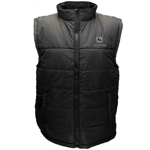 JD Men's Puffer Vest - Black