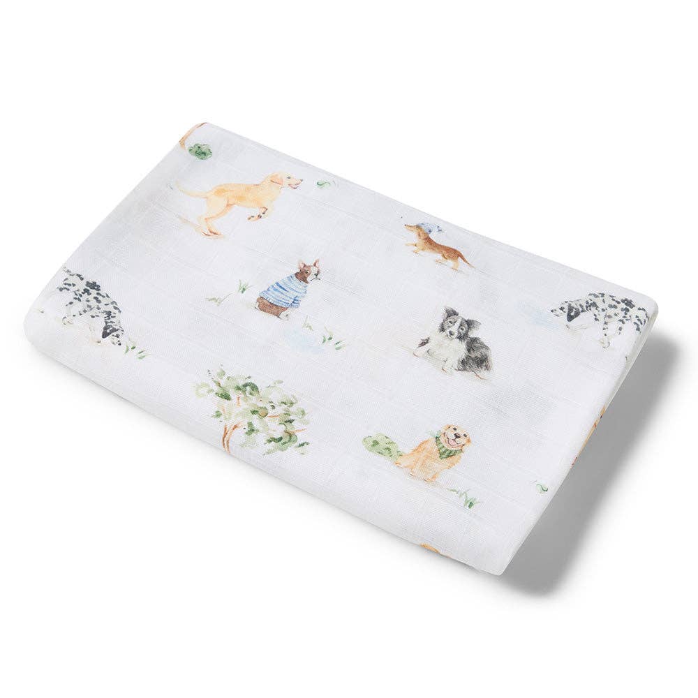 Dog Park Organic Muslin Wrap