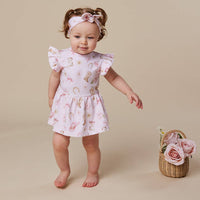 Boots & Bows Short Sleeve Dress