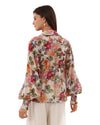 'Tara' Longsleeve Top - Floral