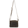 'Gisborne' Leather Crossbody Shoulder Bag - Brown