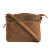 'Gisborne' Leather Crossbody Shoulder Bag - Sandel