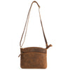 'Gisborne' Leather Crossbody Shoulder Bag - Sandel