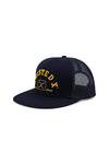 High Profile Classic Trucker Cap - Navy/Yellow