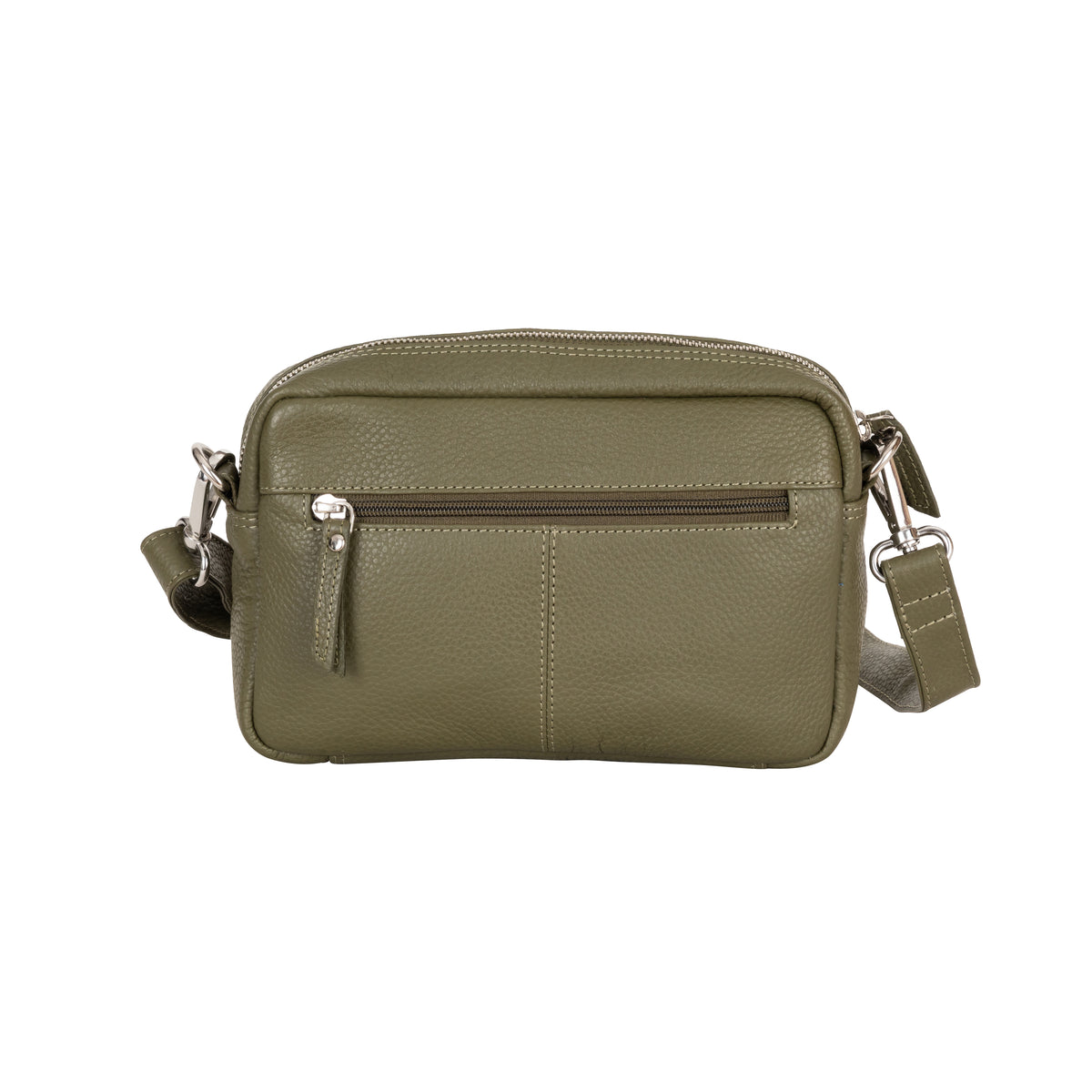 ‘Siena' Mini Crossbody Bag – Olive Green