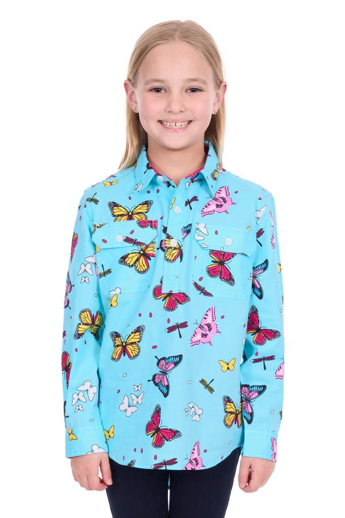 ‘Iva’ Half Button Longsleeve Shirt