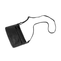 Crossbody Leather Bag - Black
