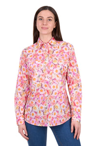 ‘Samira’ Half Placket Longsleeve Shirt