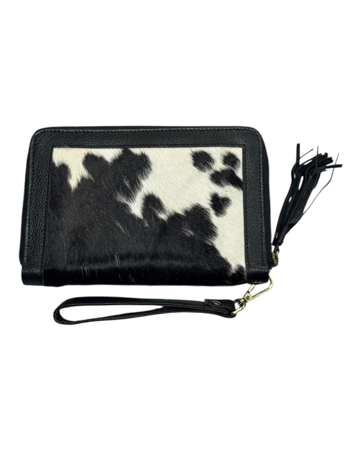‘Tenterfield’ Cowhide Purse - Black