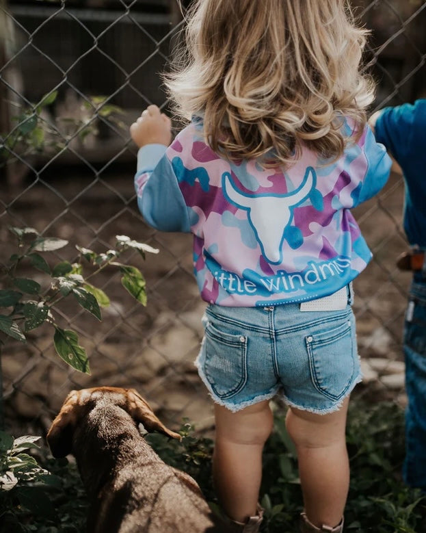 Girls Long Sleeve Fishing Shirt