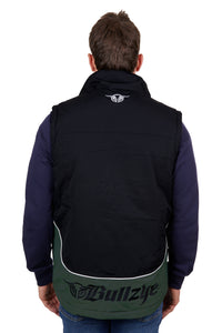 Mens Waterproof Bazooka Vest - Black & Khaki