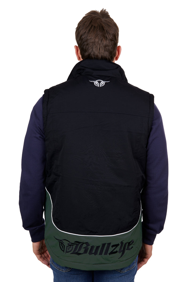 Mens Waterproof Bazooka Vest - Black & Khaki