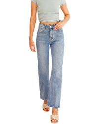 'Kristy' High Waist Straight Leg Jeans
