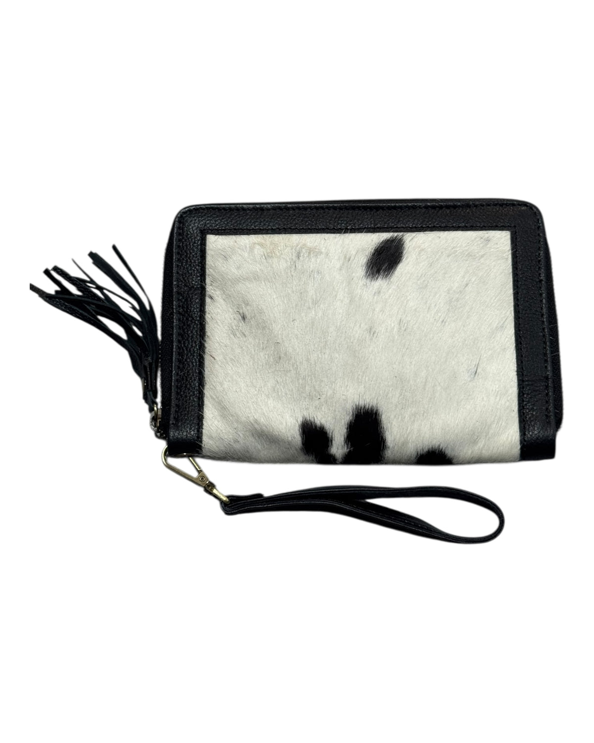 ‘Tenterfield’ Cowhide Purse - Black