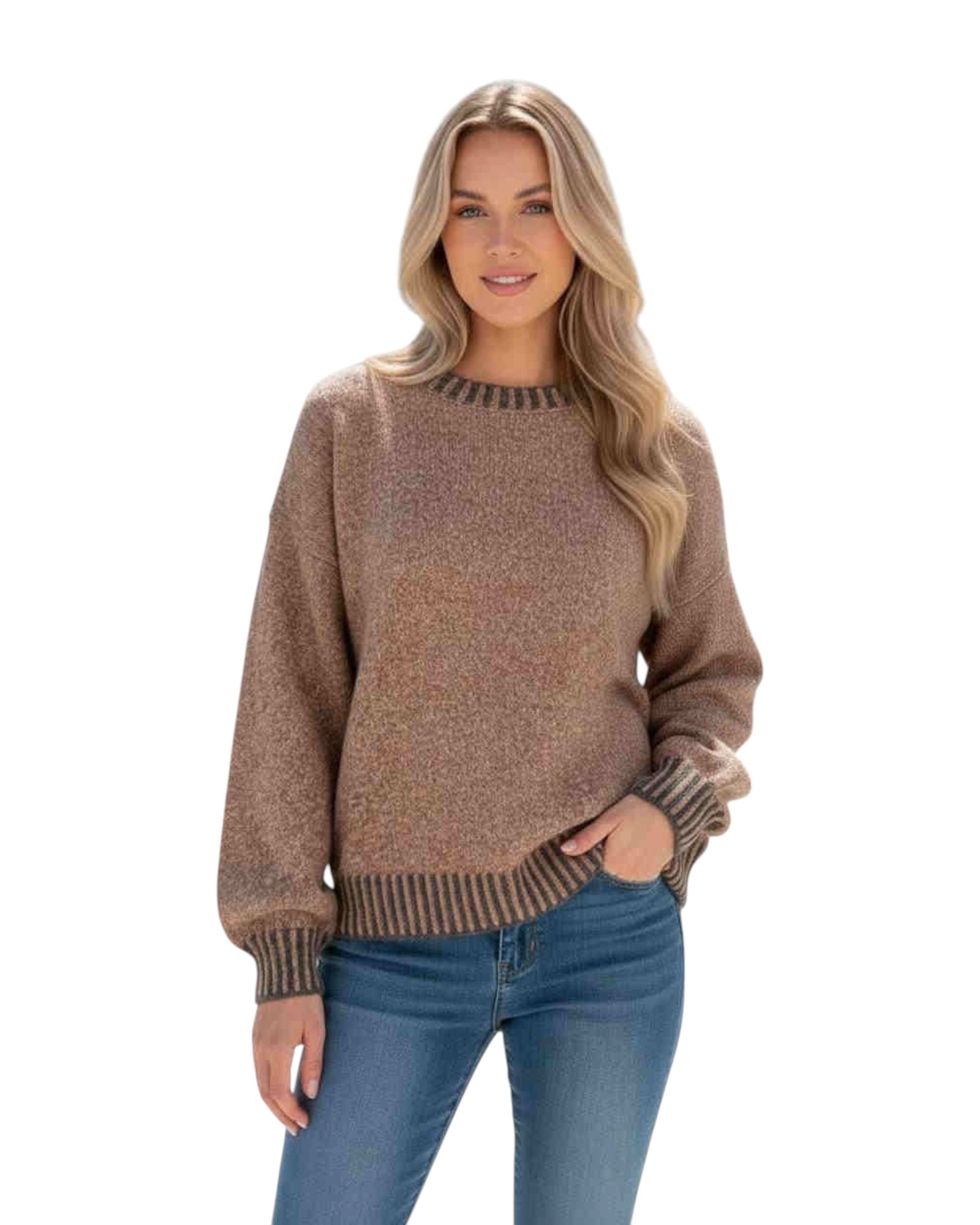 'Michelle' Knit - Espresso