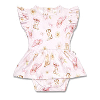 Boots & Bows Short Sleeve Dress
