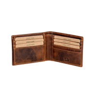 'Samson' RFID Leather Wallet – Camel