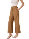 'Jessika' Linen Pants - Tan