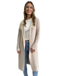 'Mandy’ Knit Cardigan - Oatmeal