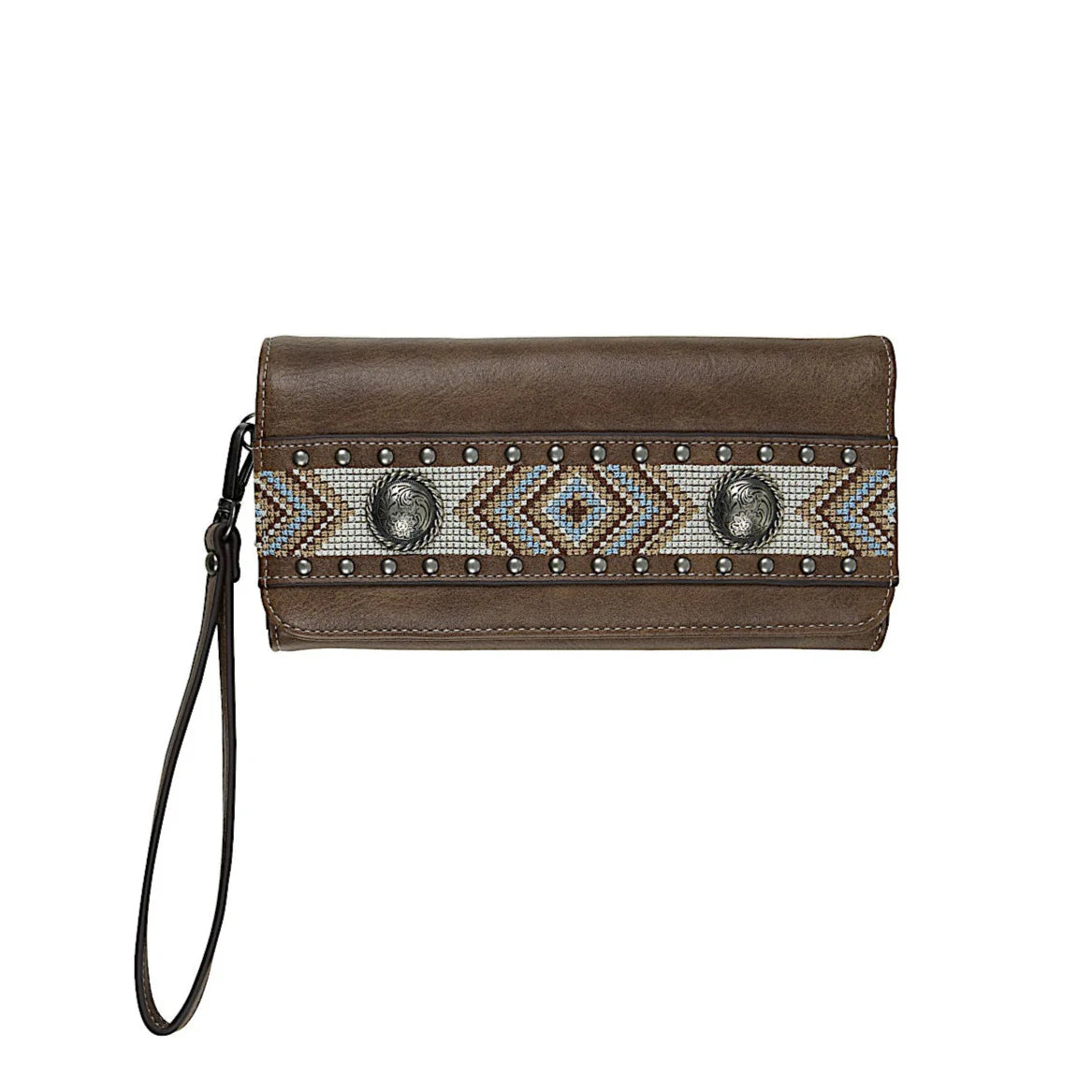 'Laurie' Aztec Western Wallet