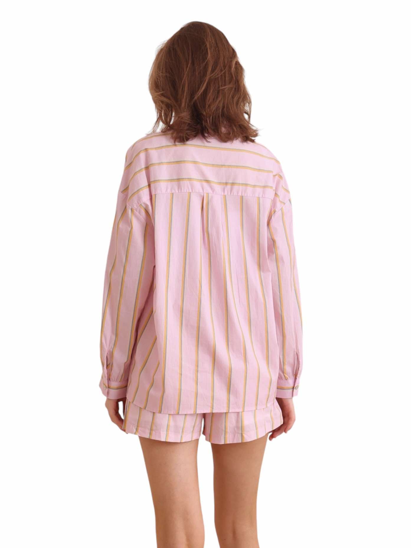 'Emily' Stripe Set - Pink