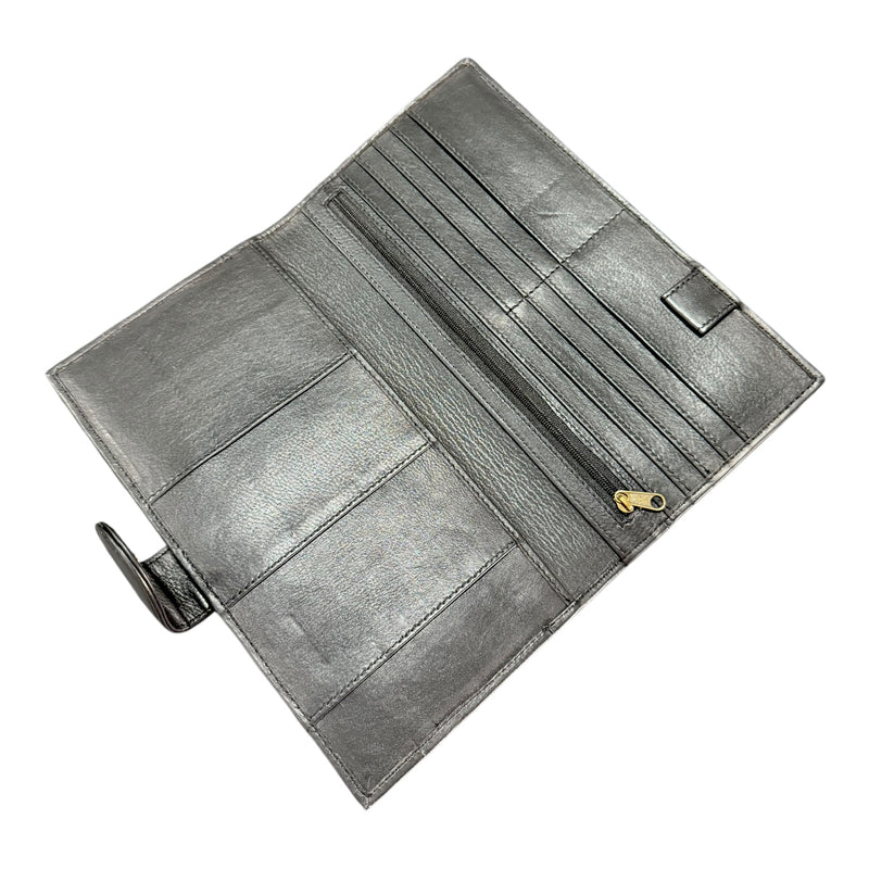 'Rochester’ Cowhide Travel Purse - Black