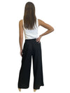 'Rosie' Linen Pants - Black
