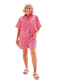 'Cheyenne' Stripe Set - Pink