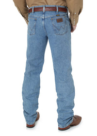Premium Performance Cowboy Cut Reg Fit Jean - Stone Bleach