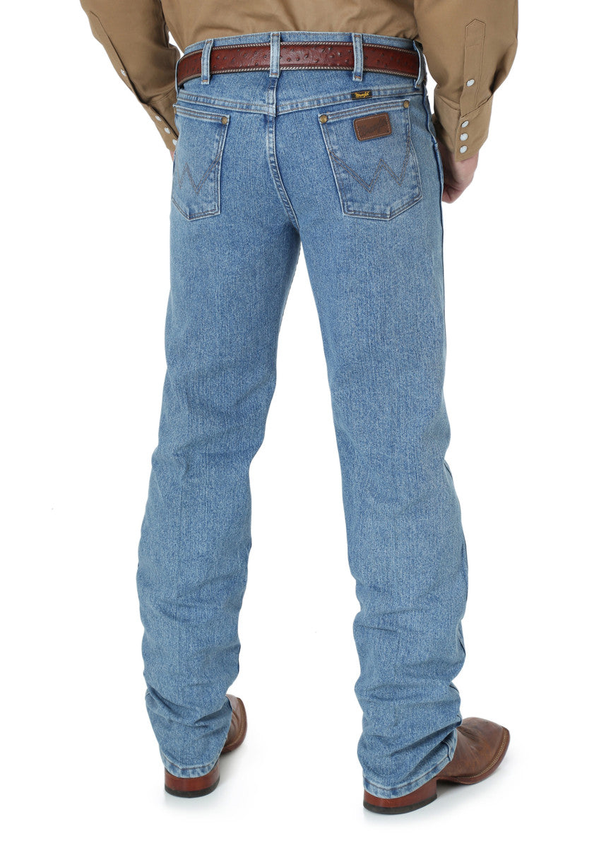 Premium Performance Cowboy Cut Reg Fit Jean - Stone Bleach