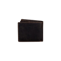 ‘Mason' RFID Leather Wallet with Coin Pocket – Brown
