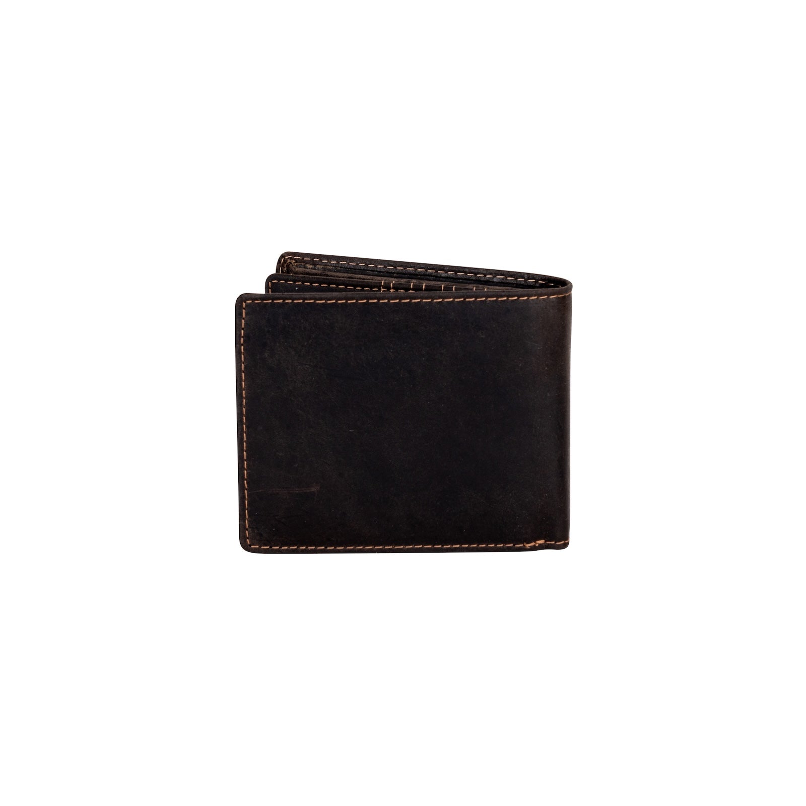 ‘Mason' RFID Leather Wallet with Coin Pocket – Brown