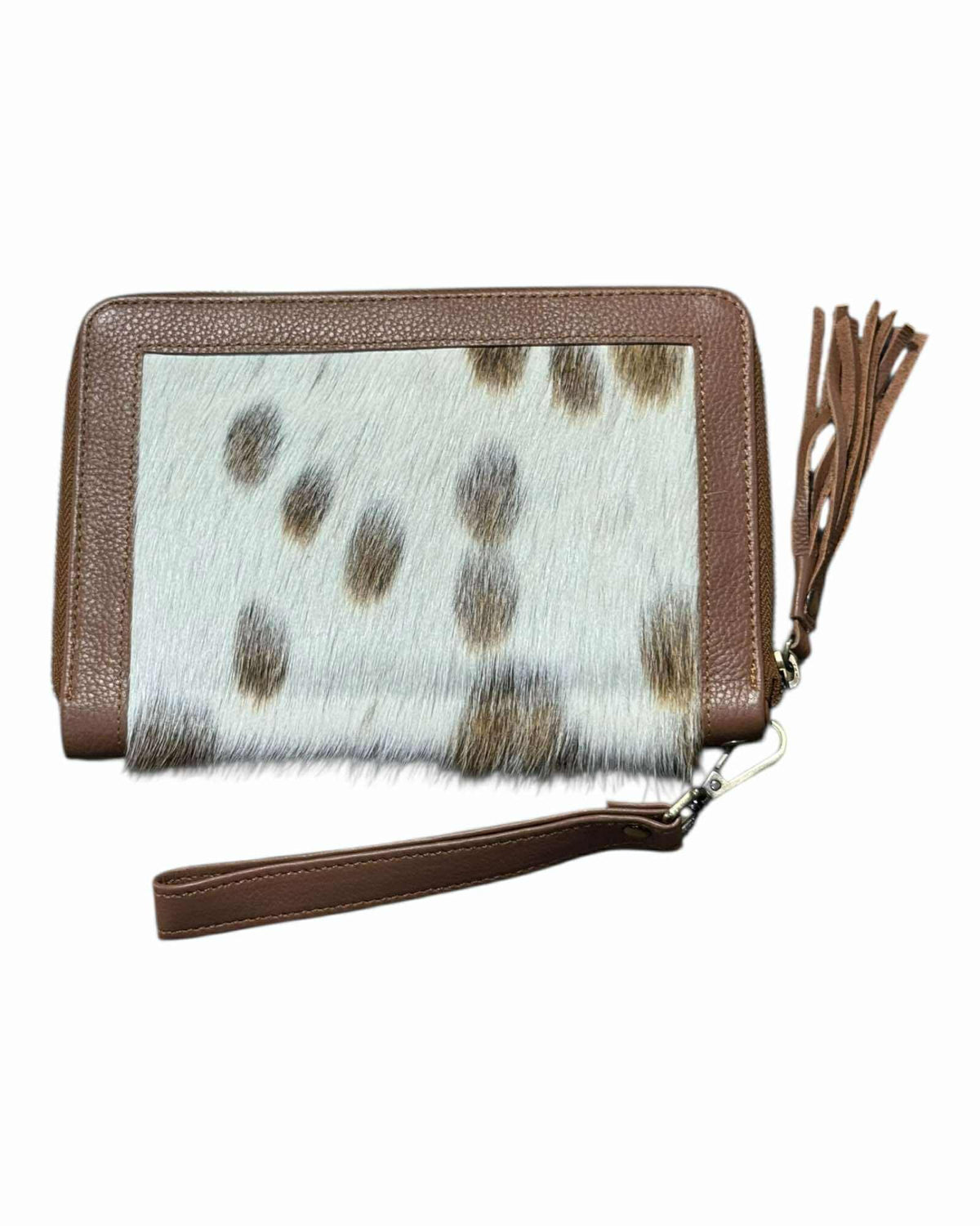 'Tenterfield’ Cowhide Purse - Tan