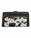 'Walcha’ Bifold Cowhide Purse - Brown