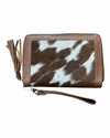 'Tenterfield’ Cowhide Purse - Tan